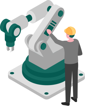 Illustration Verpackungspaschinen